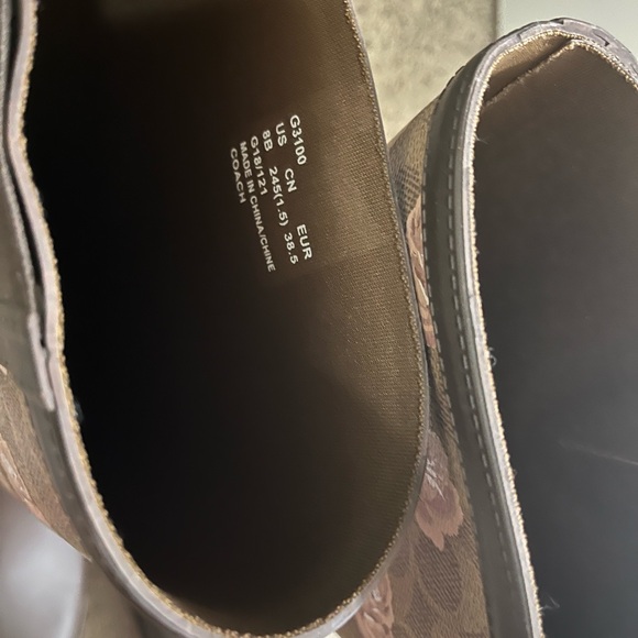 Coach Rainboot with Signature Print - Picture 4 of 4